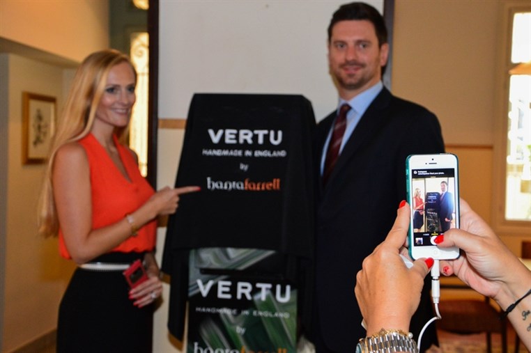 The new Vertu mobile Launching